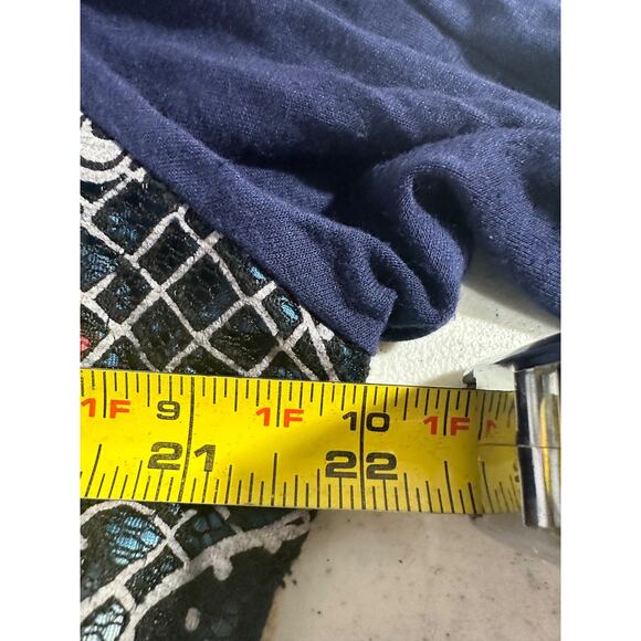 The Pyramid Collection Women’s XL Slinky Cardigan Art to wear lace Tie Dye D1 - Picture 8 of 9